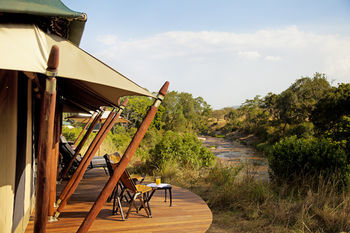 Отель Elewana Sand River Masai Mara Масаи-Мара Экстерьер фото